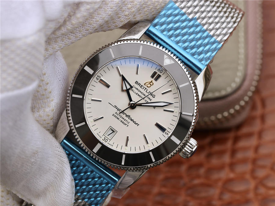 百年靈海洋文化 復刻手錶 GF百年靈超級海洋文化二代42mm腕錶￥3480-高仿錶