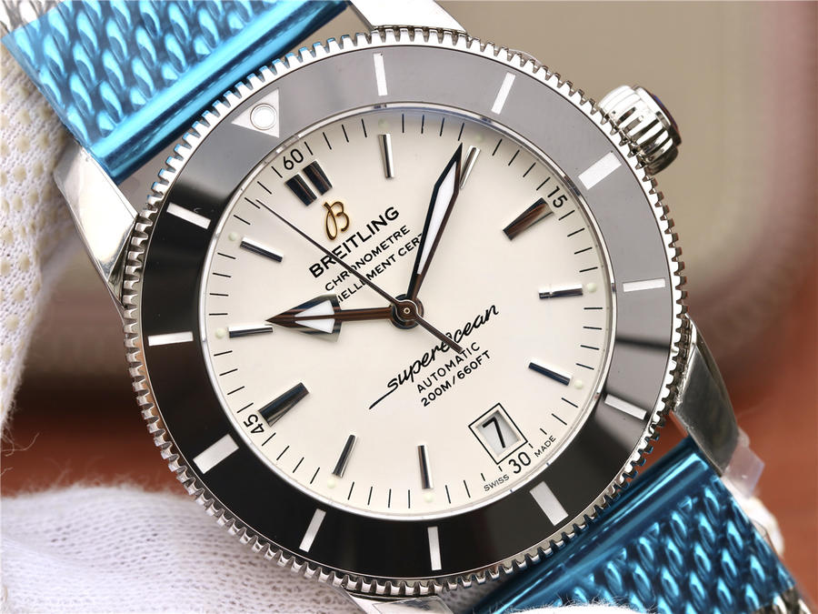 百年靈海洋文化 復刻手錶 GF百年靈超級海洋文化二代42mm腕錶￥3480-高仿錶