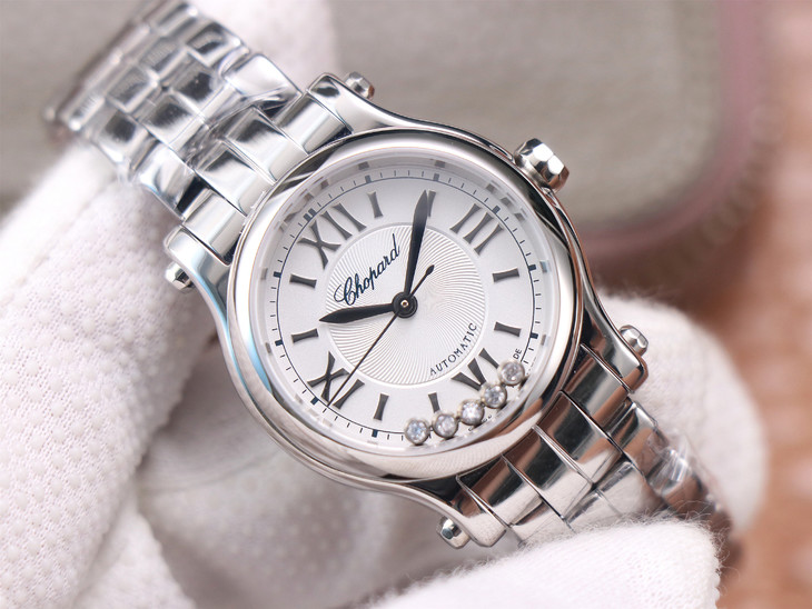 蕭邦快樂鉆石女錶1比1復刻 YF蕭邦快樂鉆石繫列278573-3002￥3380-高仿錶