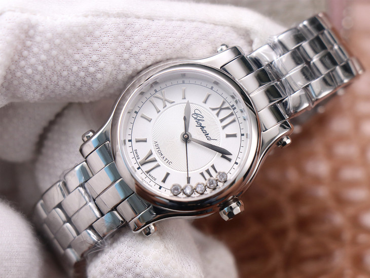 蕭邦快樂鉆石女錶1比1復刻 YF蕭邦快樂鉆石繫列278573-3002￥3380-高仿錶