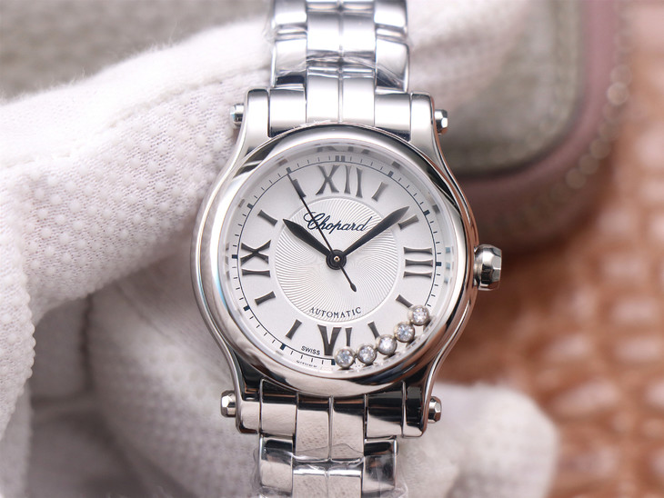 蕭邦快樂鉆石女錶1比1復刻 YF蕭邦快樂鉆石繫列278573-3002￥3380-高仿錶