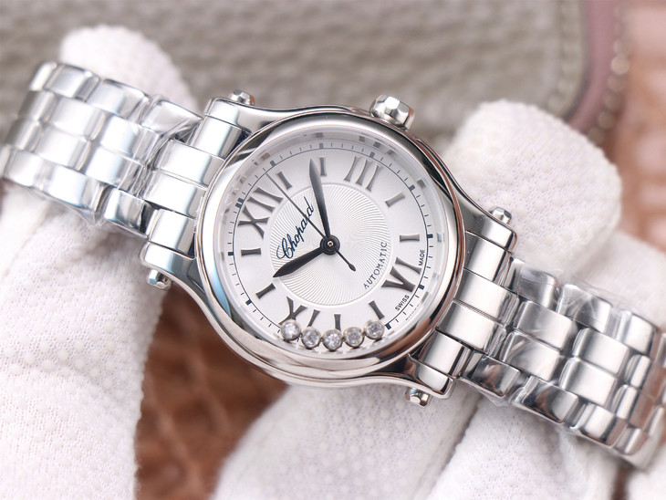 蕭邦快樂鉆石女錶1比1復刻 YF蕭邦快樂鉆石繫列278573-3002￥3380-高仿錶