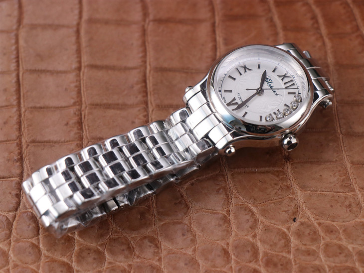 蕭邦快樂鉆石女錶1比1復刻 YF蕭邦快樂鉆石繫列278573-3002￥3380-高仿錶