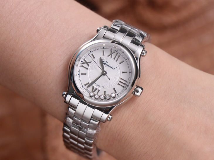 蕭邦快樂鉆石女錶1比1復刻 YF蕭邦快樂鉆石繫列278573-3002￥3380-高仿錶