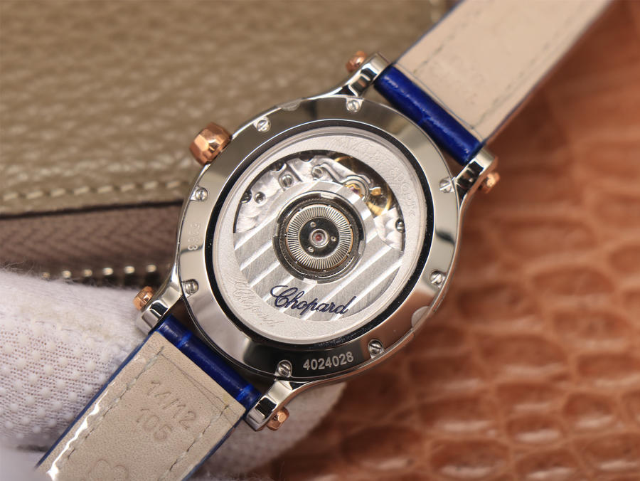 高仿蕭邦女士手錶價格及圖片 蕭邦CHOPARD快樂鉆石女錶玫瑰金¥3180-高仿錶 高仿蕭邦女士手錶價格及圖片 蕭邦CHOPARD快樂鉆石女錶玫瑰金¥3180-高仿錶