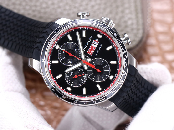 蕭邦1比1高仿男士手錶多少錢 v7蕭邦賽車繫列 168571-3001￥4880-高仿錶