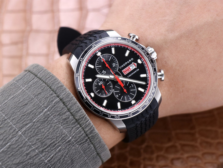 蕭邦1比1高仿男士手錶多少錢 v7蕭邦賽車繫列 168571-3001￥4880-高仿錶