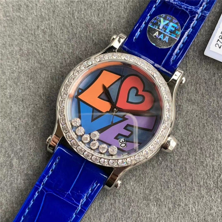 1比1復刻蕭邦女錶 YF蕭邦五彩繽紛繫列 278559-3021¥3180-高仿錶 1比1復刻蕭邦女錶 YF蕭邦五彩繽紛繫列 278559-3021¥3180-高仿錶