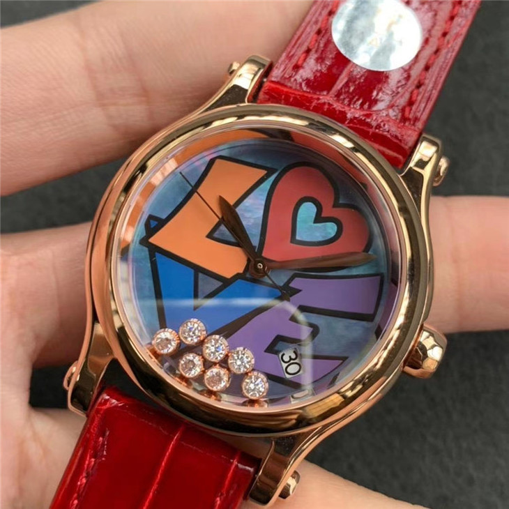 蕭邦1比1復刻錶大概多少錢 YF蕭邦五彩繽紛繫列 278559-3020￥3180-高仿錶