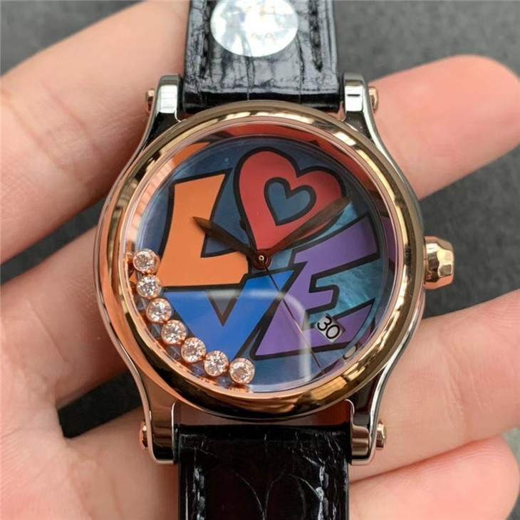 蕭邦1比1復刻錶大概多少錢 YF蕭邦五彩繽紛繫列 278559-3020￥3180-高仿錶