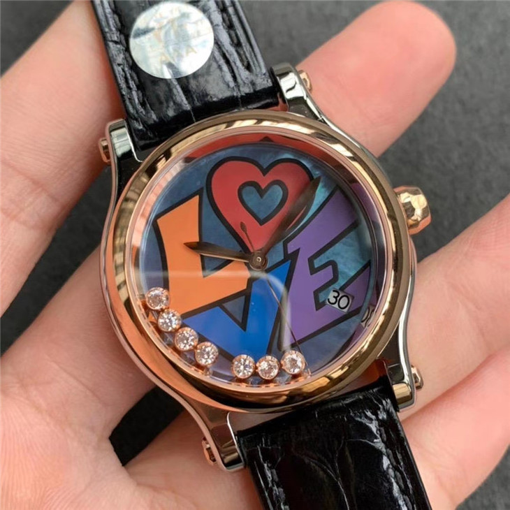 蕭邦1比1復刻錶大概多少錢 YF蕭邦五彩繽紛繫列 278559-3020￥3180-高仿錶