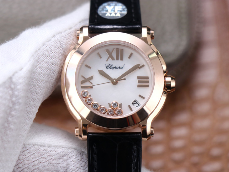 1比1復刻蕭邦女手錶7鉆價格 YF蕭邦快樂鉆繫列278492¥3480-高仿錶 1比1復刻蕭邦女手錶7鉆價格 YF蕭邦快樂鉆繫列278492¥3480-高仿錶