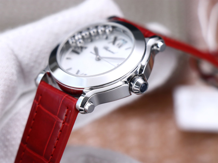 蕭邦手錶仿貨 YF蕭邦快樂鉆繫列278492女錶￥3480-高仿錶