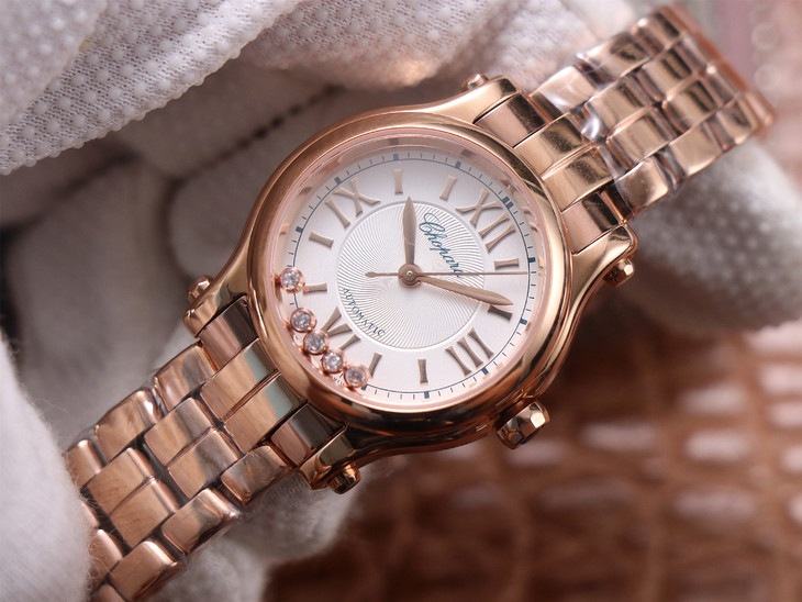 蕭邦快樂鉆1比1復刻手錶 YF蕭邦278573-6002 女錶￥3480-高仿錶