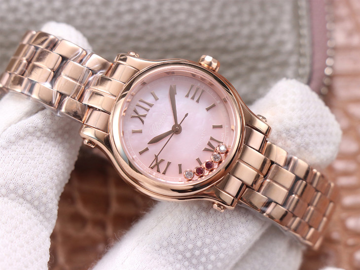 1比1精仿蕭邦快樂鉆女士手錶價格 YF蕭邦278573￥3480-高仿錶