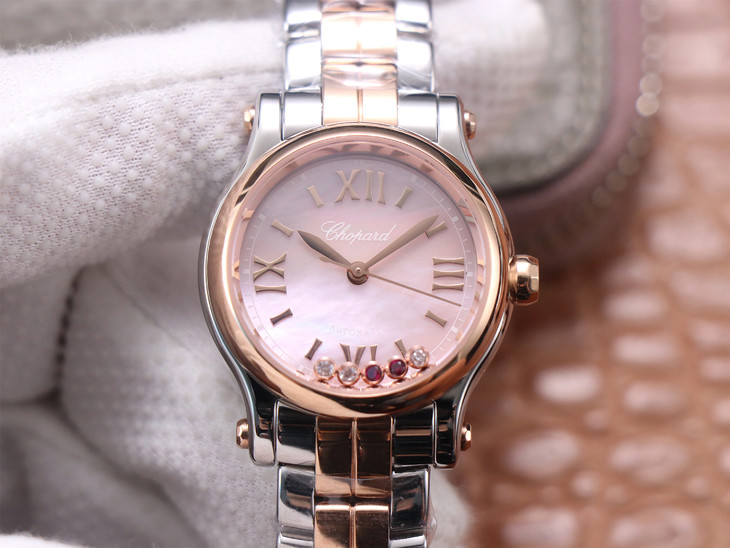1比1高仿蕭邦快樂鉆女錶什麽價格 YF蕭邦278573￥3480-高仿錶