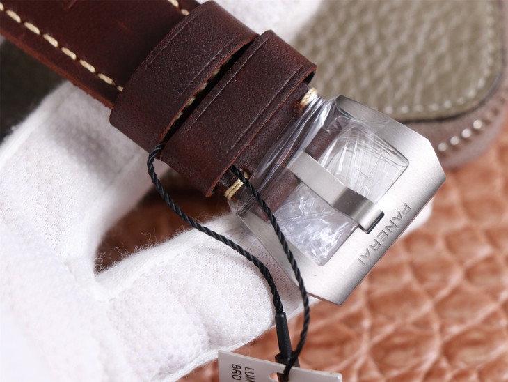 沛納海968高仿錶價格 vs廠錶沛納海PAM00968 青銅男士手錶￥3980-高仿錶