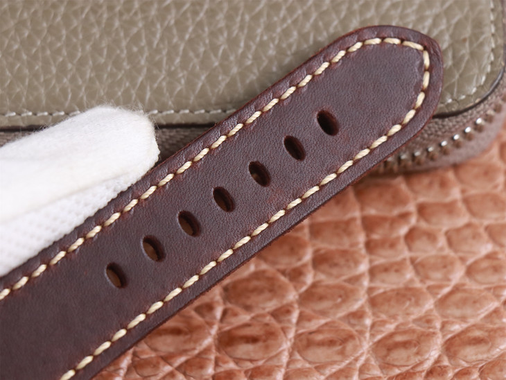 沛納海968高仿錶價格 vs廠錶沛納海PAM00968 青銅男士手錶￥3980-高仿錶