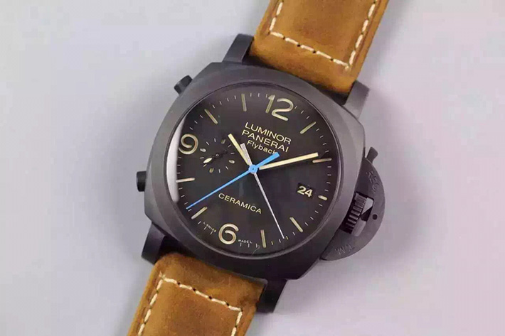 Panerai 沛納海 LUMINOR 1950 3 DAYS CHRONO FLYBACK AUTOMATIC ACCIA￥3180-高仿錶