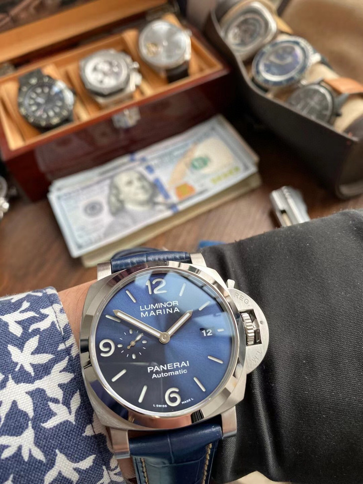 1比1復刻沛納海多少錢 vs沛納海PAM01313/pam1313￥3680-高仿錶