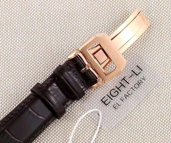 IWC 萬國 葡萄牙繫列 IW371215 “精品米蘭” 18K玫瑰金 雙追針計時限量版男錶￥3180-高仿錶