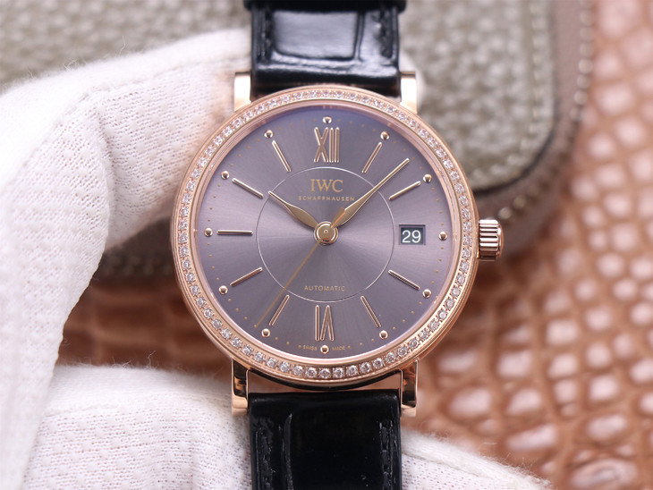 萬國柏濤菲諾1比1復刻手錶 v7萬國柏濤菲諾 IW458108 女錶￥3880-高仿錶