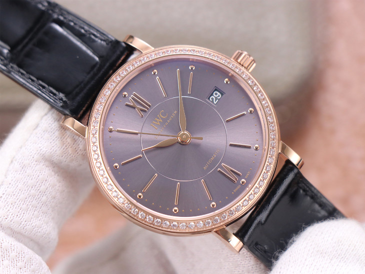 萬國柏濤菲諾1比1復刻手錶 v7萬國柏濤菲諾 IW458108 女錶￥3880-高仿錶