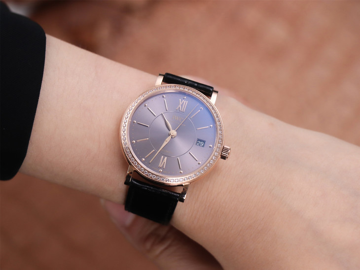 萬國柏濤菲諾1比1復刻手錶 v7萬國柏濤菲諾 IW458108 女錶￥3880-高仿錶