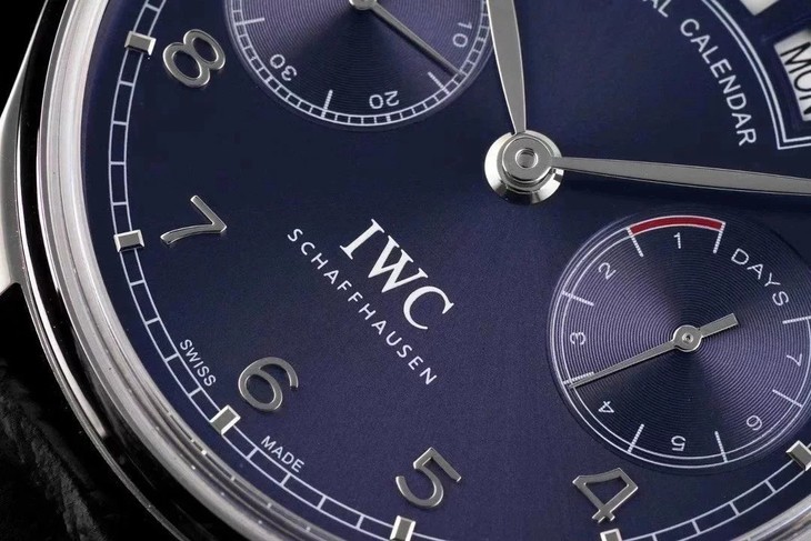 萬國1比1精仿一比一1比1復刻手錶 葡萄牙繫列az IW503502 藍盤 自動機械錶￥3480-高仿錶