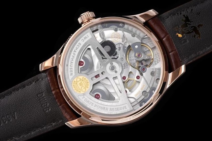 1比1復刻萬國葡萄牙手錶多少錢 az葡萄牙繫列 IW500702 玫瑰金色殼 自動機械錶￥3480-高仿錶