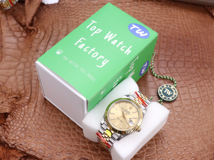 1比1復刻勞力士日誌41mm款式 tw勞力士間金日誌 126333 金色面¥3480-高仿錶 1比1復刻勞力士日誌41mm款式 tw勞力士間金日誌 126333 金色面¥3480-高仿錶