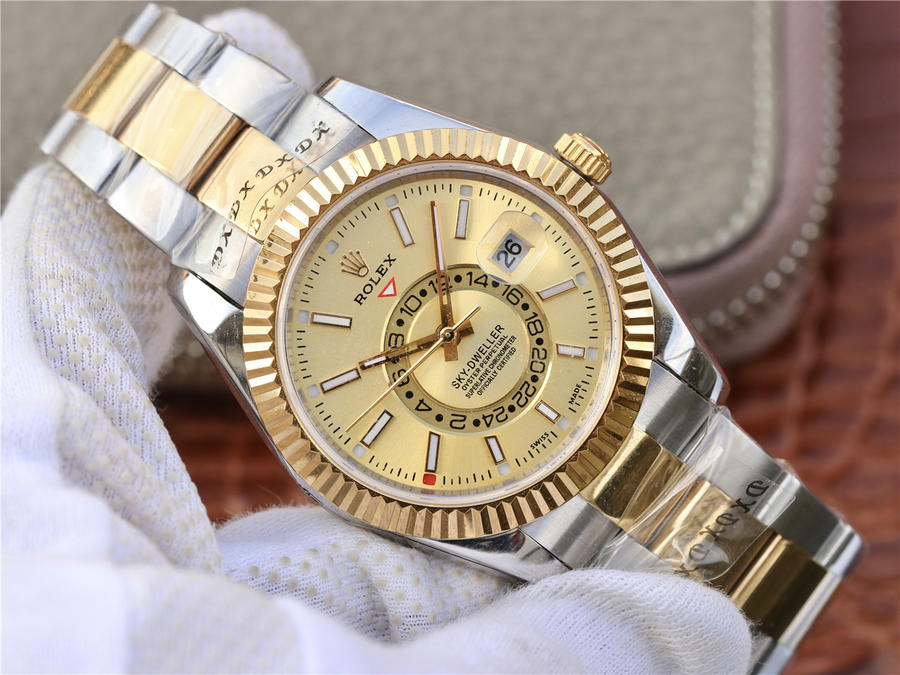 rolex手錶精仿一般多少錢 勞力士Sky-Dweller 326933￥4480-高仿錶