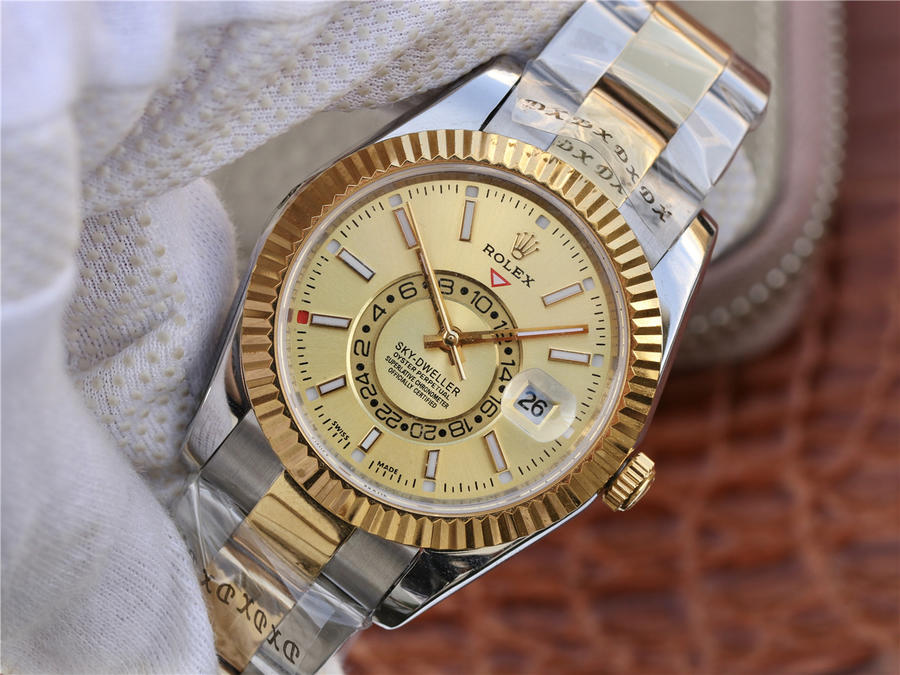 rolex手錶精仿一般多少錢 勞力士Sky-Dweller 326933￥4480-高仿錶