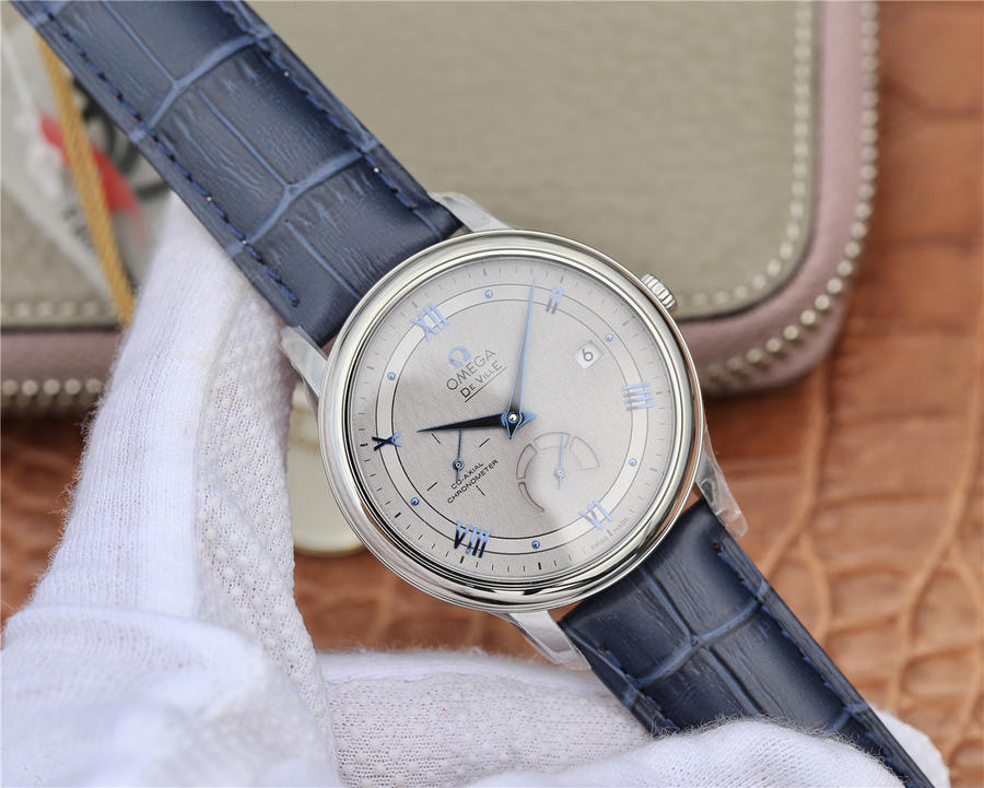 歐米茄蝶飛復刻手錶錶對比 DV歐米茄碟飛424.13.40.21.02.003￥3480-高仿錶