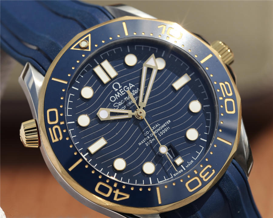 歐米茄海馬300藍色復刻手錶 OM歐米茄海馬210.22.42.20.03.001￥3880-高仿錶