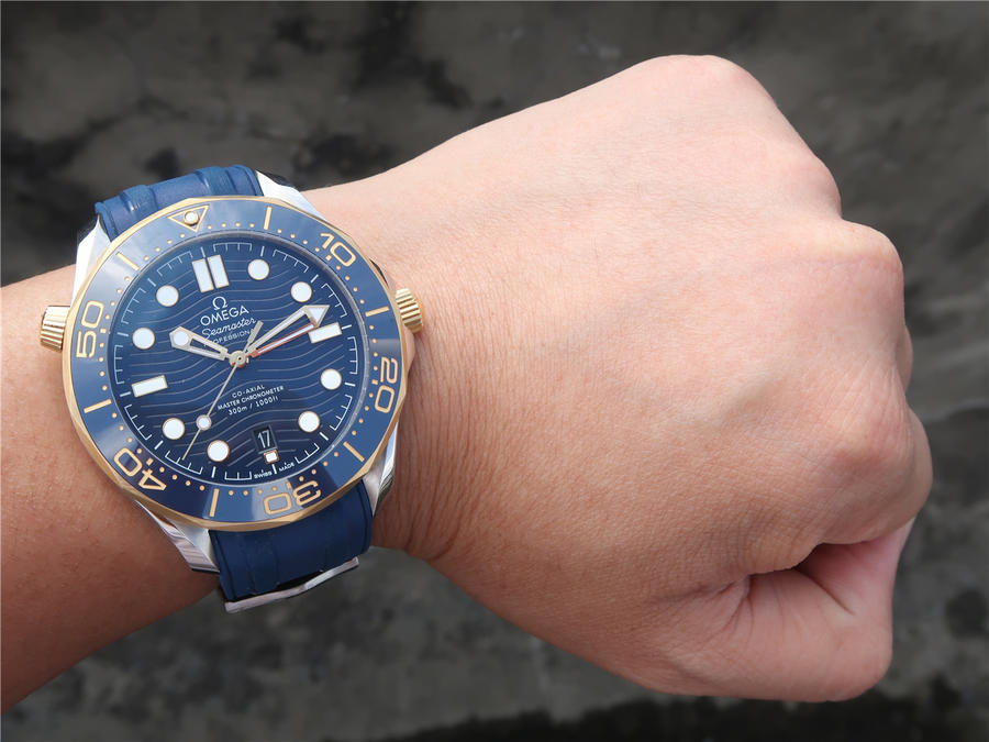 歐米茄海馬300藍色復刻手錶 OM歐米茄海馬210.22.42.20.03.001￥3880-高仿錶