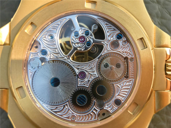 1比1復刻百達翡麗陀飛輪 百達翡麗豪華鸚鵡螺真陀飛輪腕錶￥7580-高仿錶