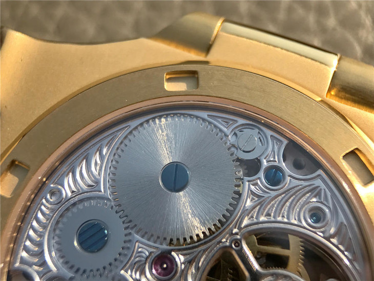 1比1復刻百達翡麗陀飛輪 百達翡麗豪華鸚鵡螺真陀飛輪腕錶￥7580-高仿錶