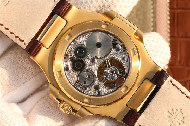 1比1復刻百達翡麗陀飛輪 百達翡麗豪華鸚鵡螺真陀飛輪腕錶￥7580-高仿錶