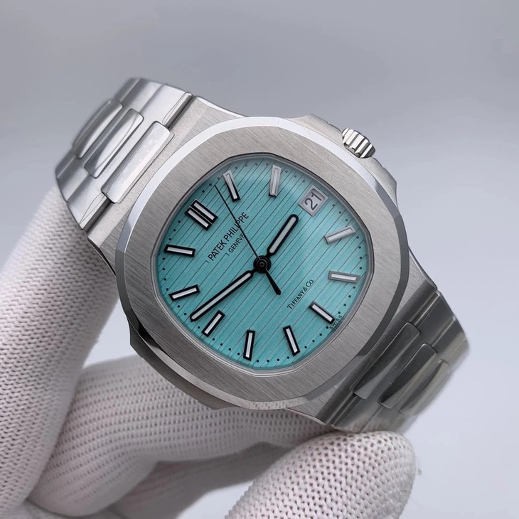 1比1復刻百達翡麗鸚鵡螺蒂芙尼藍 5711 3k出品 經典機械男錶¥4680-高仿錶 1比1復刻百達翡麗鸚鵡螺蒂芙尼藍 5711 3k出品 經典機械男錶¥4680-高仿錶