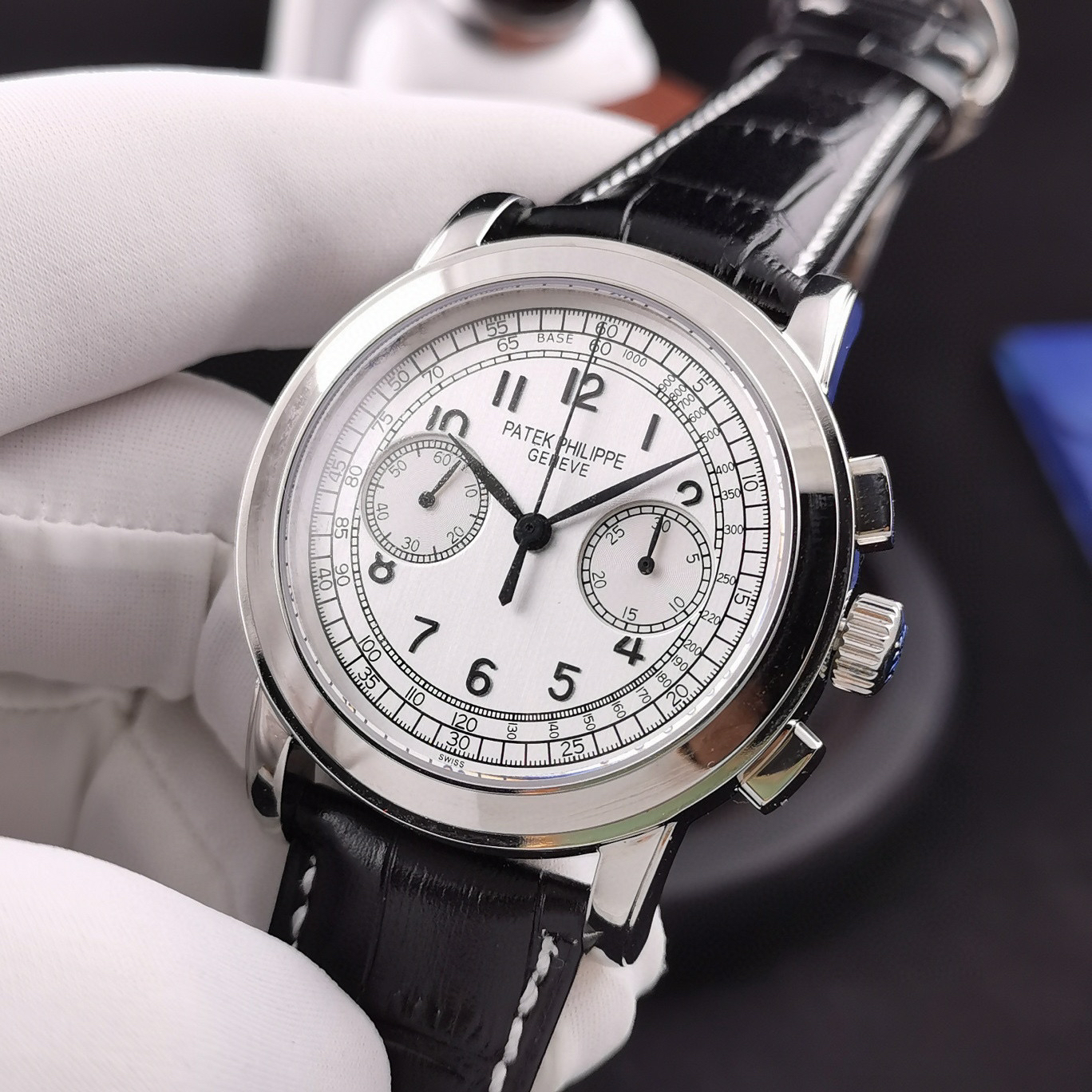 1比1復刻百達翡麗手錶多少錢 tw百達翡麗復雜功能時計繫列5170G-001￥3680-高仿錶