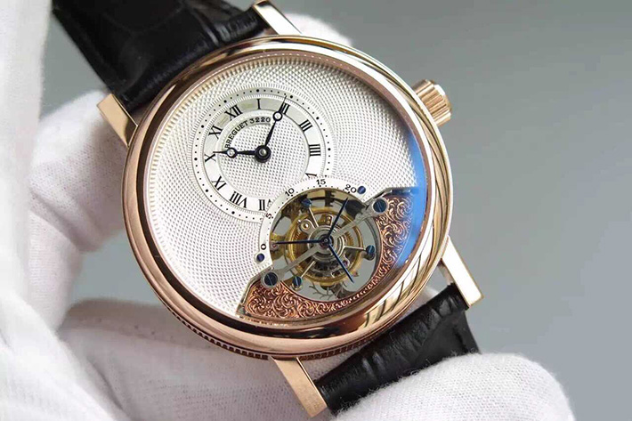 寶璣Breguet CLASSIQUE COMPLICATIONS經典復雜繫列 3357BA/12/986 真陀飛輪 男士￥8880-高仿錶
