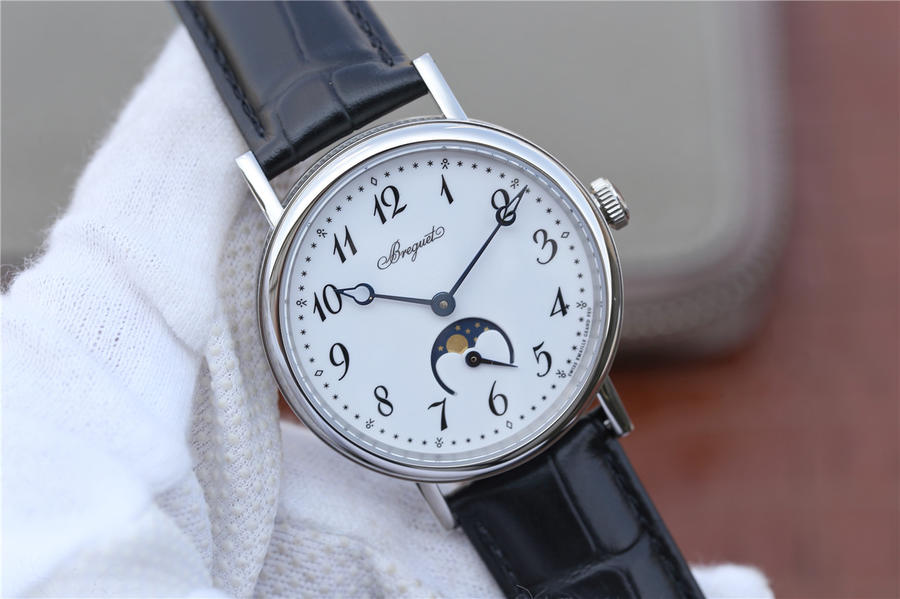 復刻手錶寶璣手錶 TW寶璣月相經典繫列9087BB/29/964￥3480-高仿錶