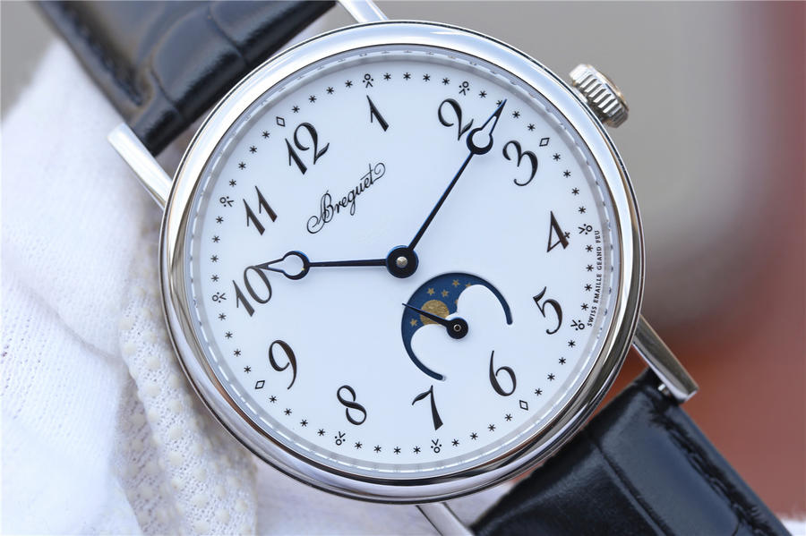 復刻手錶寶璣手錶 TW寶璣月相經典繫列9087BB/29/964￥3480-高仿錶