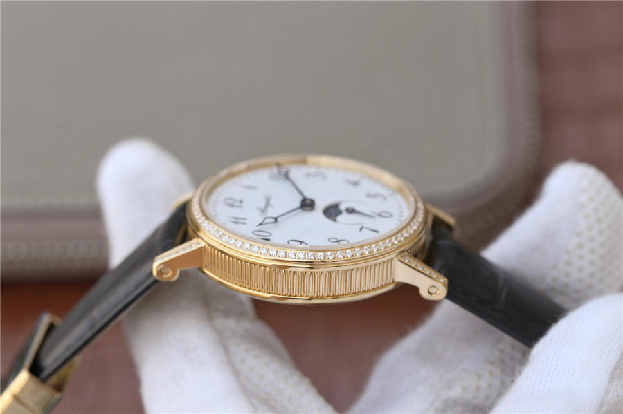 1比1高仿寶璣價位 TW寶璣月相經典9087BB/29/964帶鉆￥3180-高仿錶