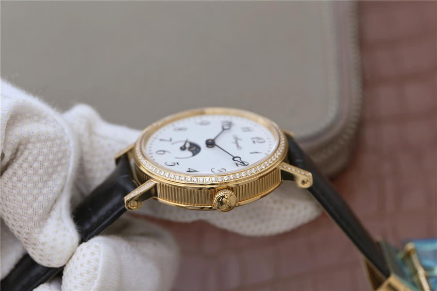 1比1高仿寶璣價位 TW寶璣月相經典9087BB/29/964帶鉆￥3180-高仿錶