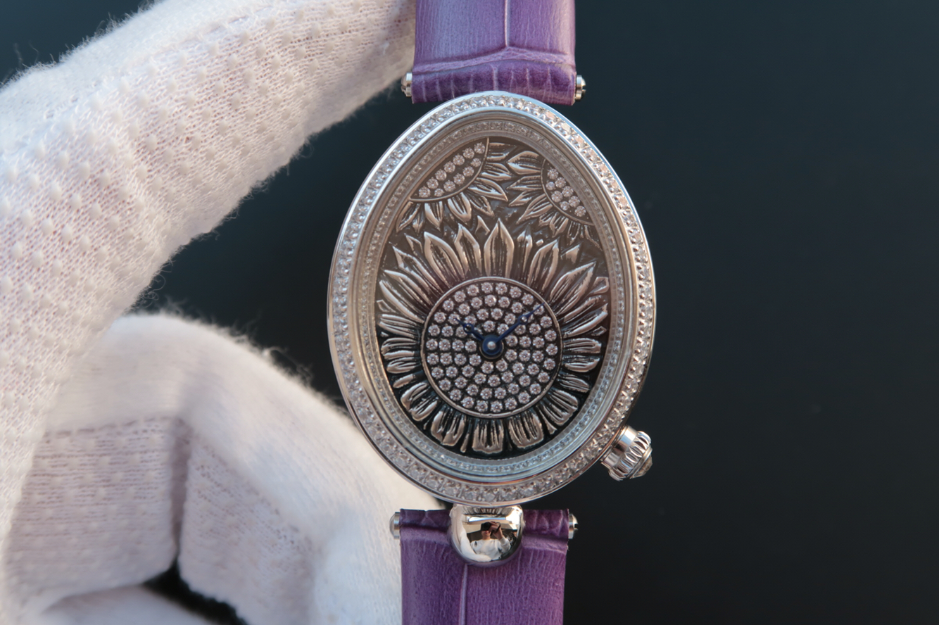 寶璣那不勒斯皇後嚮日葵浮雕復刻手錶 寶璣那不勒斯皇後8958BB/65/974/D00D¥3480-高仿錶 寶璣那不勒斯皇後嚮日葵浮雕復刻手錶 寶璣那不勒斯皇後8958BB/65/974/D00D¥3480-高仿錶