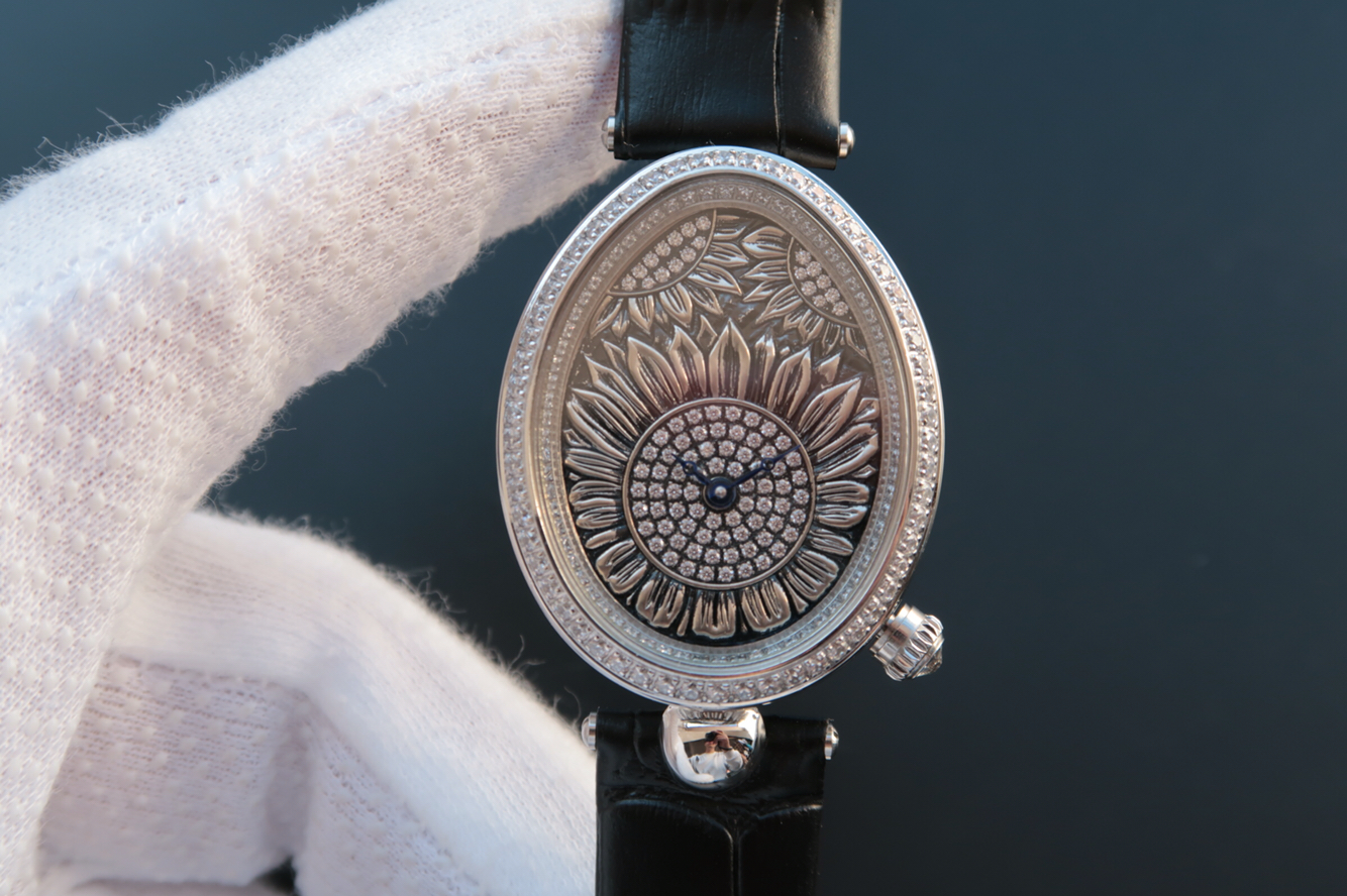 寶璣那不勒斯皇後嚮日葵浮雕復刻手錶 寶璣那不勒斯皇後8958BB/65/974/D00D¥3480-高仿錶 寶璣那不勒斯皇後嚮日葵浮雕復刻手錶 寶璣那不勒斯皇後8958BB/65/974/D00D¥3480-高仿錶