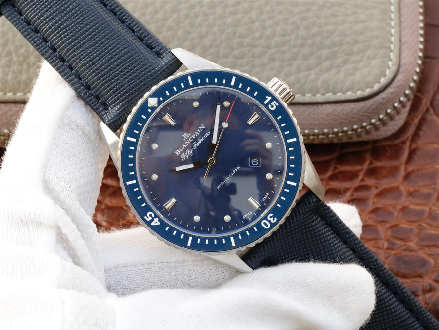 高仿寶珀五十尋5000 寶珀五十噚5100-1140復刻手錶錶￥3480-高仿錶