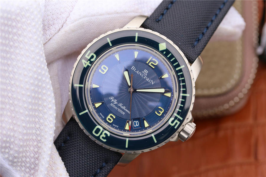 復刻手錶腕錶寶珀五十尋 ZF寶珀五十噚5015D-1140-52B 藍盤¥4580-高仿錶 復刻手錶腕錶寶珀五十尋 ZF寶珀五十噚5015D-1140-52B 藍盤¥4580-高仿錶